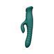Пульсатор-кролик с вибрацией Zalo Mose 2 Turquoise Green