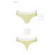Спортивні трусики-стрінги Passion PS007 PANTIES XL, yellow