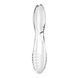 Двосторонній скляний дилдо Satisfyer Dazzling Crystal 2 Transparent