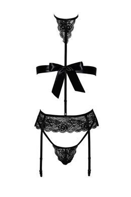 Комплект Kissable Bondage Kiss Set Black S/M
