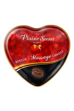 Массажная свеча-сердечко Plaisirs Secrets Chocolate (35 мл)