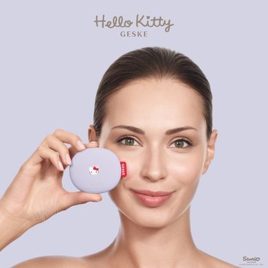 Щітка для обличчя GESKE Facial Brush 3в1 by Hello Kitty purple