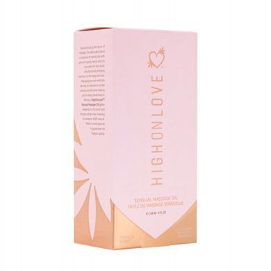 Масажна олія з ароматом білого шоколаду Sensual Massage Oil Decadent White Chocolate, 120 мл HighOnLove (Канада)