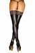 Панчохи з мокрим ефектом Noir Handmade F135 Powerwetlook stockings, M, без мисків