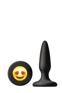 Анальний плаг NS Novelties MOJIS ILY BLACK