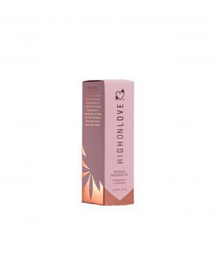 Міні масажна олія з ароматом полуниці та шампанського Sensual Massage Oil Strawberries&Champagne, 30 мл HighOnLove (Канада)