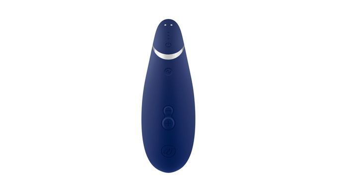 Вакуумний кліторальний стимулятор Womanizer Premium 2 - Blueberry, функції Autopilot та Smart Silence