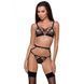Бюстгальтер-стрепы Passion Exclusive Meggy Bra XXL/XXXL, black