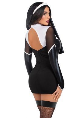 Костюм черниці Leg Avenue Holy Hottie Dress M