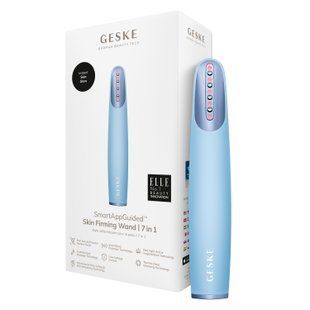 Пристрій для зміцнення і тонізації шкіри обличчя GESKE Skin Firming Wand 7в1 aquamarine