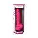 Фалоімітатор SilexD Tomas Pink (MODEL 1 size 9in), двошаровий, силікон + Silexpan, діаметр 4,9см