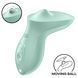 Вібратор для клітора з перлинною стимуляцією Satisfyer Exciterrr Mint, 2 незалежні мотори
