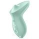 Вібратор для клітора з перлинною стимуляцією Satisfyer Exciterrr Mint, 2 незалежні мотори