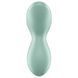 Вібратор для клітора з перлинною стимуляцією Satisfyer Exciterrr Mint, 2 незалежні мотори