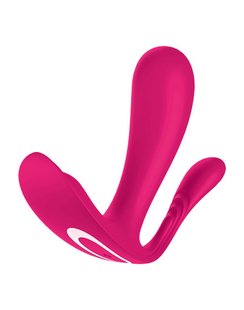 Двойной смарт-вибратор в трусики Satisfyer Top Secret+ Pink