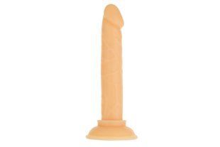 Фаллоимитатор ADDICTION Tino 5.25&Prime; Silicone Dildo, присоска, диаметр 1,9 см, вибропуля в подарок