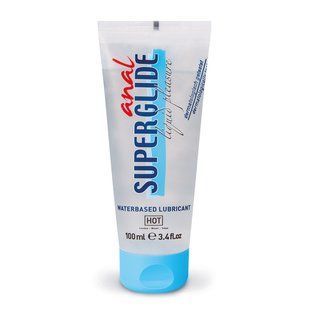 Анальний лубрикант Superglide, 100 мл. HOT (Австрія)