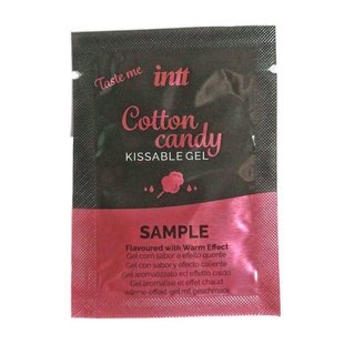 Пробник масажного гелю Intt Cotton Candy 2 мл