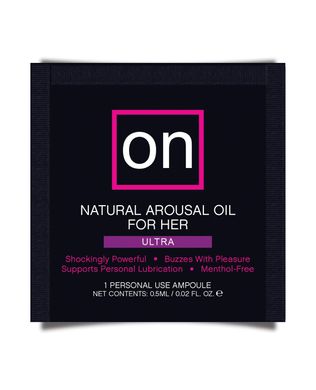 Пробник збудливого масла Sensuva - ON Arousal Oil for Her Ultra (0,5 мл)