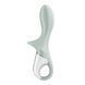 Анальний надувний вібратор Satisfyer Air Pump Booty 3, гнучкий стовбур