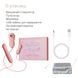 Набор 3в1 Zalo &ndash; UNICORN Set Pink, виброяйцо, пульсатор, вакуумный стимулятор