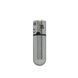 Вибропуля PowerBullet First-Class Bullet 2.5&Prime; with Key Chain Pouch, Silver, 9 режимов вибрации
