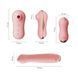 Набор 3в1 Zalo &ndash; UNICORN Set Pink, виброяйцо, пульсатор, вакуумный стимулятор