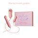 Набор 3в1 Zalo &ndash; UNICORN Set Pink, виброяйцо, пульсатор, вакуумный стимулятор