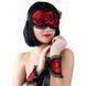 Кружевная маска на глаза с наручниками Art of Sex &ndash; Mask and Handcuffs