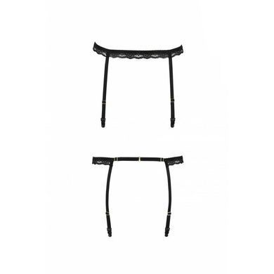 Пояс-стрепы для чулок Passion Exclusive SHELLY GARTER BELT XXL/XXXL, black