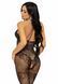 Бодістокінг Leg Avenue Rhinestone Lace and Net Bodystocking OS Black
