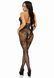 Бодістокінг Leg Avenue Rhinestone Lace and Net Bodystocking OS Black
