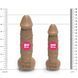 Мило у формі пеніса Pure Bliss MINI Brown, крафтове мило-член, натуральне