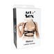 Кожаная портупея Art of Sex - Melani Leather harness, Черная XS-M