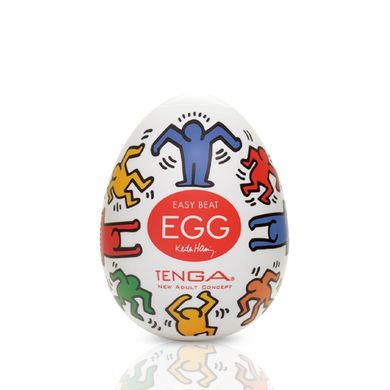 Мастурбатор-яйцо Tenga Keith Haring Egg Dance