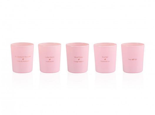 Набір масажних свічок 5 ароматів-афродизіаків Mini Massage Candles Collection, 5 х 35 г HighOnLove (Канада)