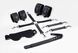 Набір Feral Feelings BDSM Kit 5 Black, наручники, поножі, хрестовина, маска, падл