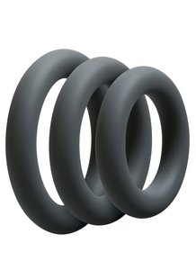 Набір ерекційних кілець Doc Johnson OptiMALE 3 C-Ring Set Thick