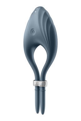 Эрекционное вибокольцо лассо Satisfyer Duelist Dark Blue, 10 режимов, мощный мотор