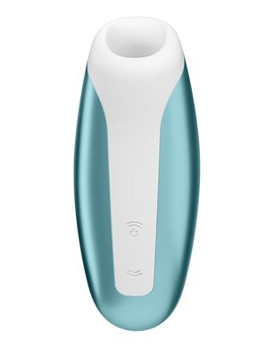 Миниатюрный вакуумный стимулятор Satisfyer Love Breeze Ice Blue