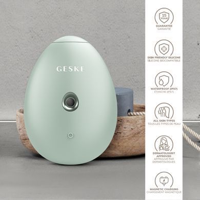 Електронний освіжувач для зволоження обличчя GESKE Facial Hydration Refresher 4в1 green