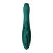 Смарт-вібратор Zalo Ares Turquoise Green, підігрів, 3 мотори, язичок для клітора, стимуляція точки G
