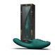 Смарт-вібратор Zalo Ares Turquoise Green, підігрів, 3 мотори, язичок для клітора, стимуляція точки G