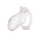 Клітка для пеніса LOCKINK SEVANDA Plastic Penis Chastity Cage, прозора, 3 кільця різних розмірів