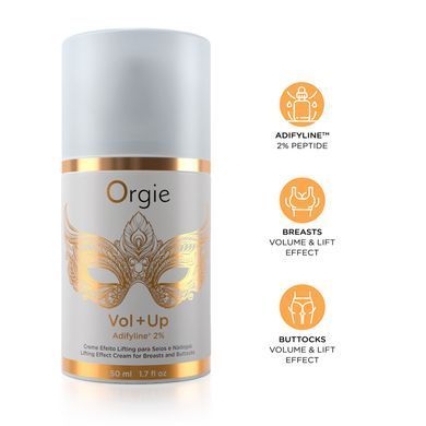 Крем с эффектом лифтинга для груди и ягодиц Orgie &ndash; Vol + Up (50 мл), пептид Adifyline&trade;