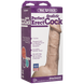 Фаллоимитатор Doc Johnson - 7 Inch Perfect Erect Cock, большая головка, Vac-U-Lock