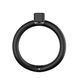 Клетка для пениса LOCKINK SEVANDA Naja-Cobra Chastity Cage Satin Black, 3 кольца разных размеров