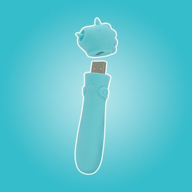Вібратор-єдиноріжка Unihorn USB Bullet &ndash; Mount'n Peak, віброкуля, USB-зарядка, 10 режимів