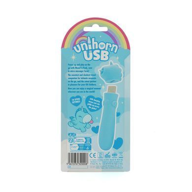 Вібратор-єдиноріжка Unihorn USB Bullet &ndash; Mount'n Peak, віброкуля, USB-зарядка, 10 режимів