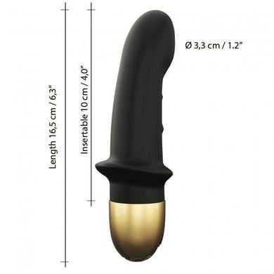 Вібратор Dorcel Mini Lover Black 2.0 перезаряджуваний, для точки G і масажу простати